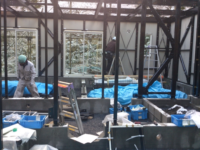 軽量鉄骨造建物解体工事