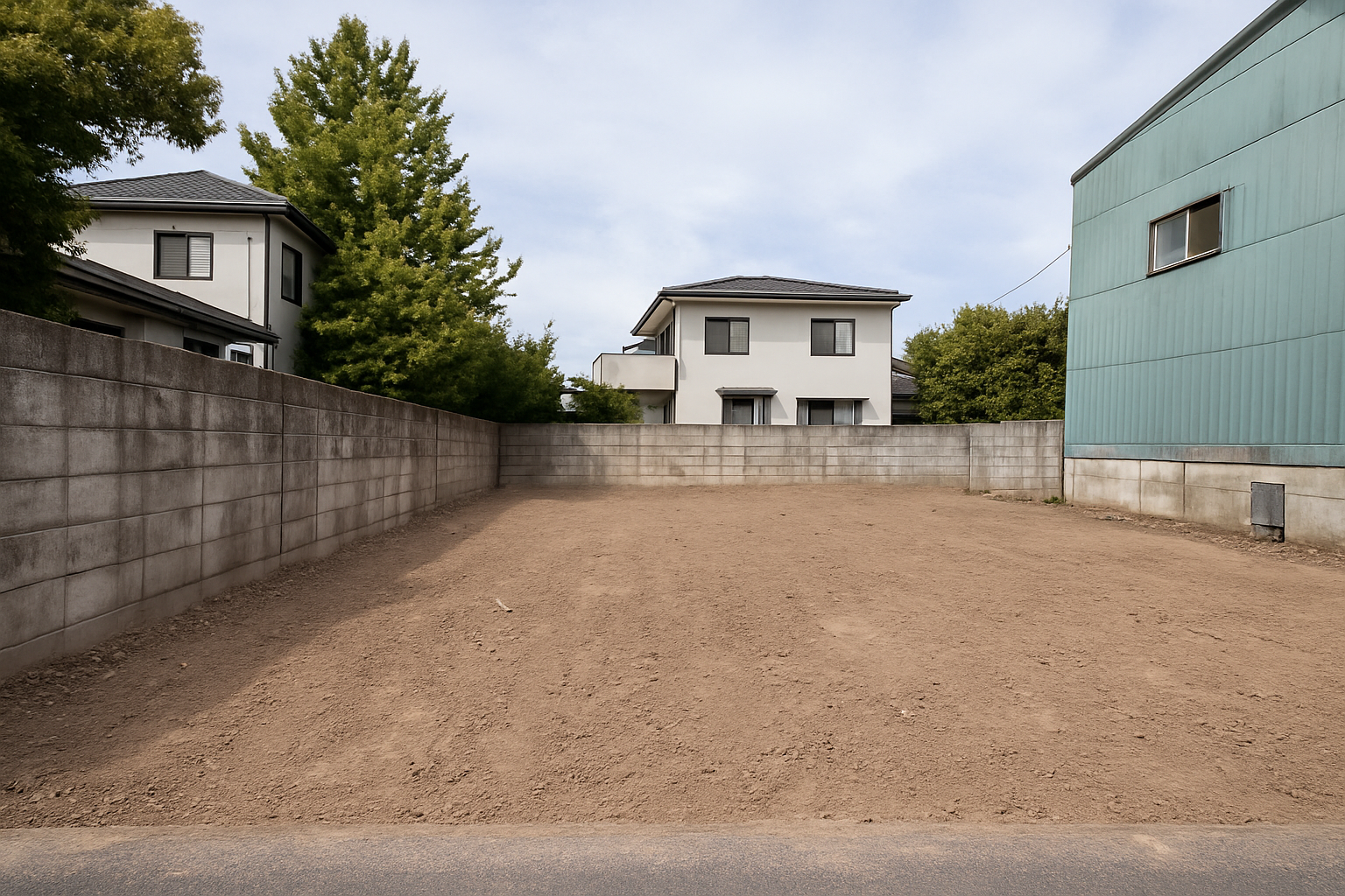 RC造（鉄筋コンクリート造）建物解体工事 解体後