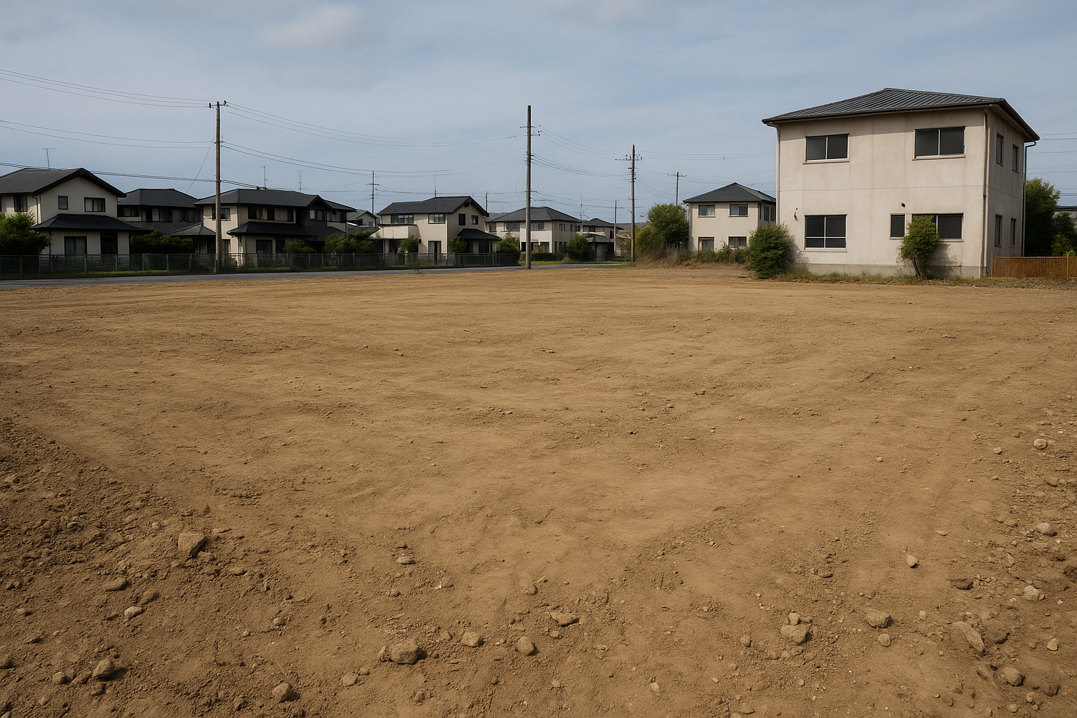 RC造（鉄筋コンクリート造）建物解体工事 解体後