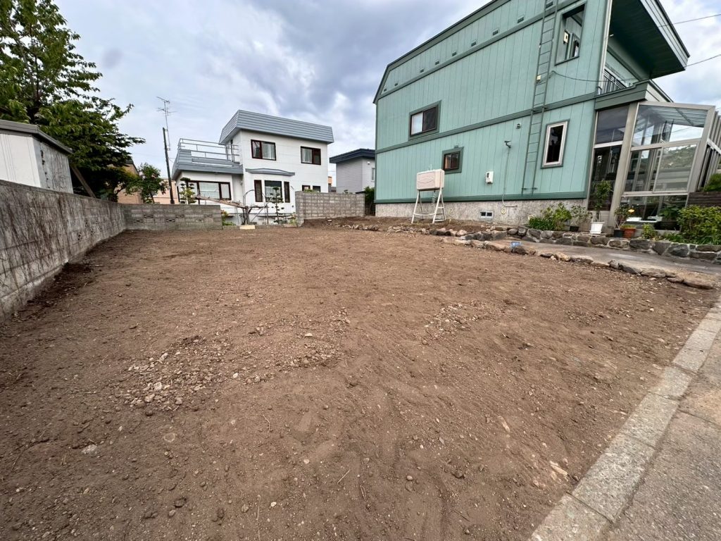 解体後はきれいな状態でお引き渡しします